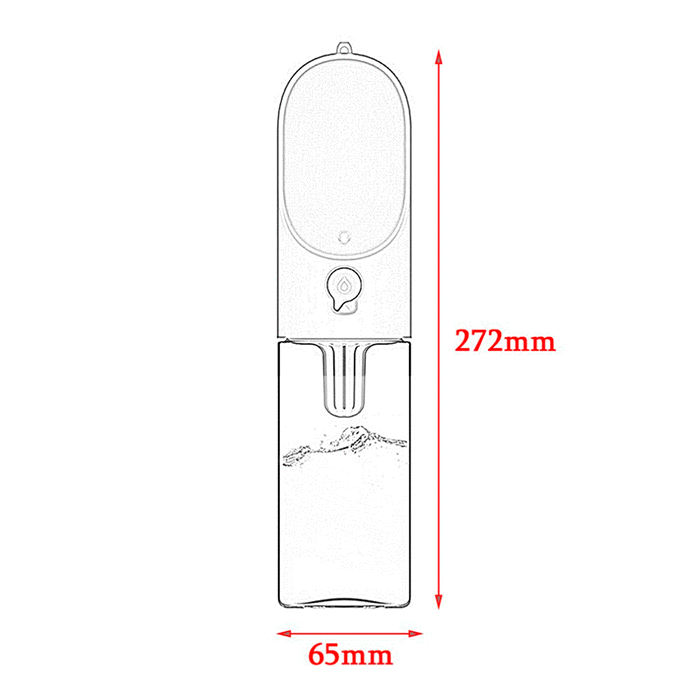 Petkit Travel Bottle Green