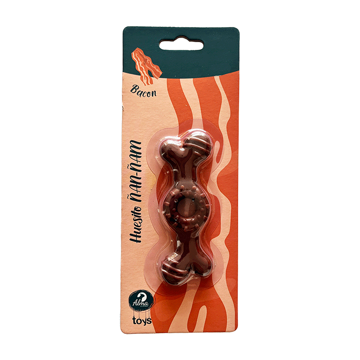 Alma Bone Bacon dog toy