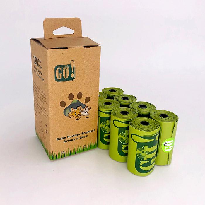 Go poop bags biodegradable ecological