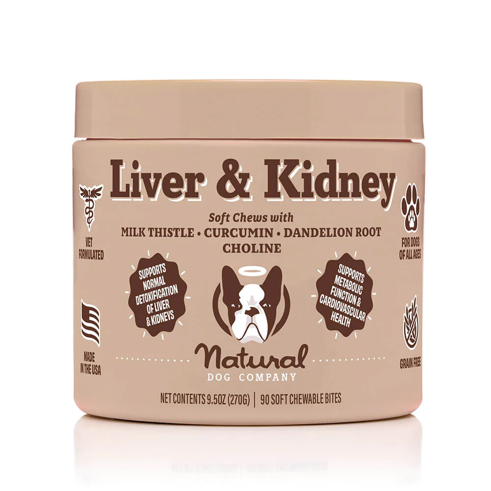 Natural Dog Company Liver Kidney Supplement –