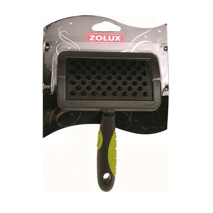 Rubber spike brush for dogs