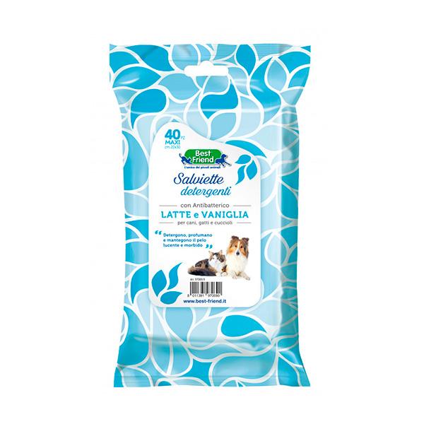 Best Friend Milk and Vanilla Wipes for dogs and cats