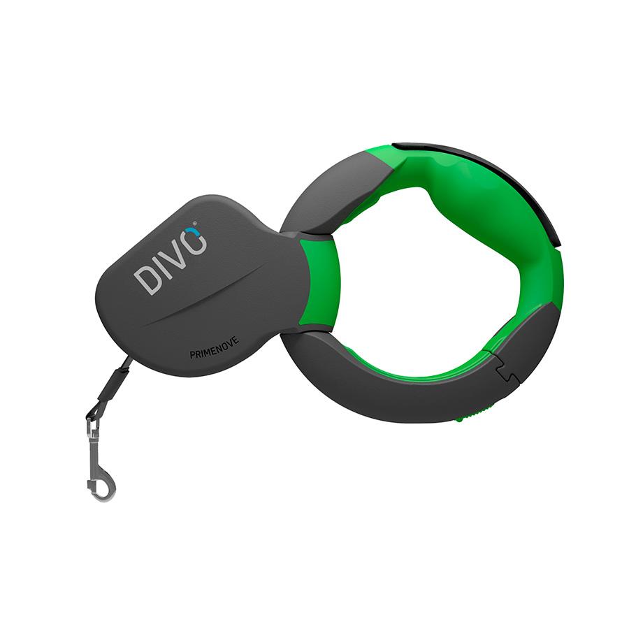 Divo Green retractable Leash for dogs