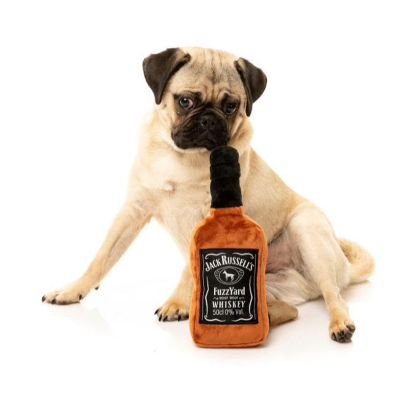 Fuzzyard whiskey Jack Russells Dog Toy