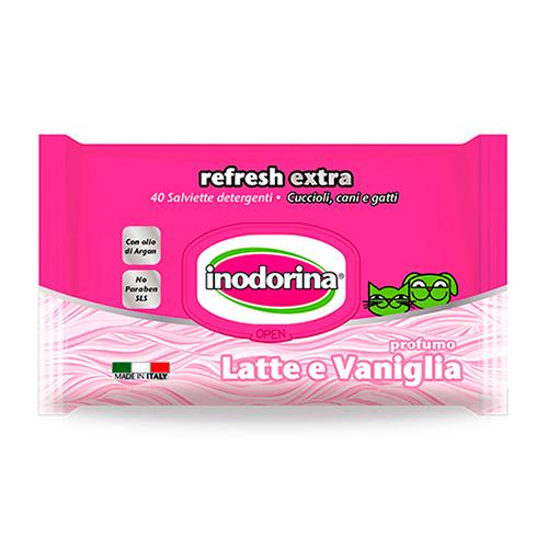 Indorina Vanilla Milk scented wet wipes