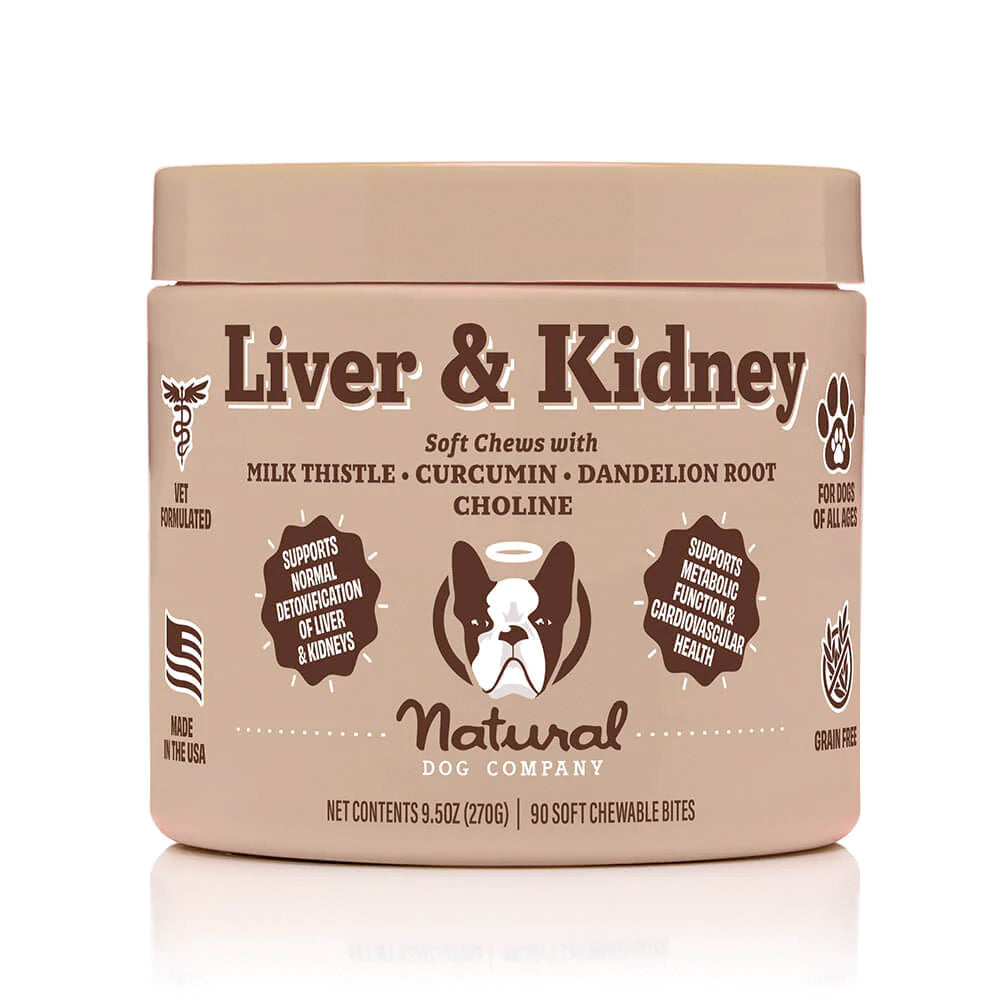 natural dog company Liver & Kidney Supplement