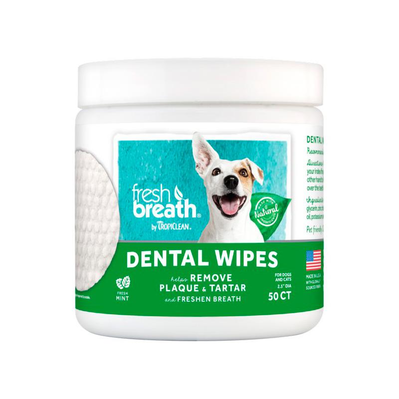 Tropiclean Dog Dental Wipe